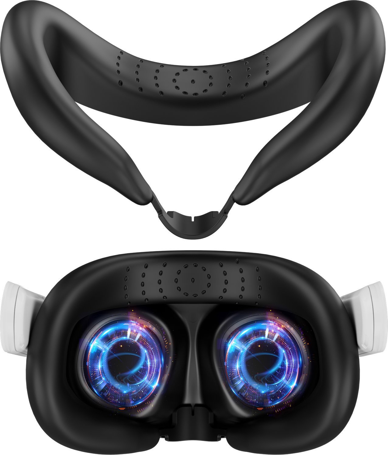 JYS Osłona Silikonowa Ochrona Nasadka Case Do Gogli Okularów Vr Meta Quest 3 / Mq15