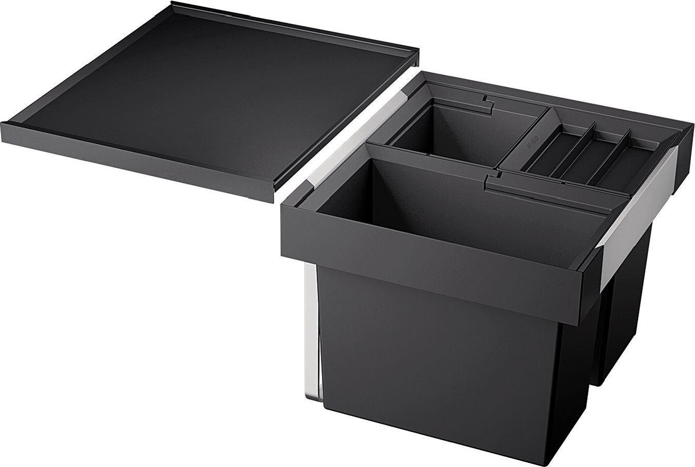 Kosz na śmieci Blanco czarny (521470)