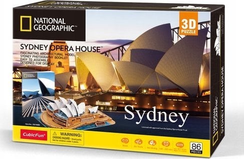 Cubic Fun CUBIC FUN PUZZLE 3D NATIONAL GEOGRAPHIC SYDNEY
