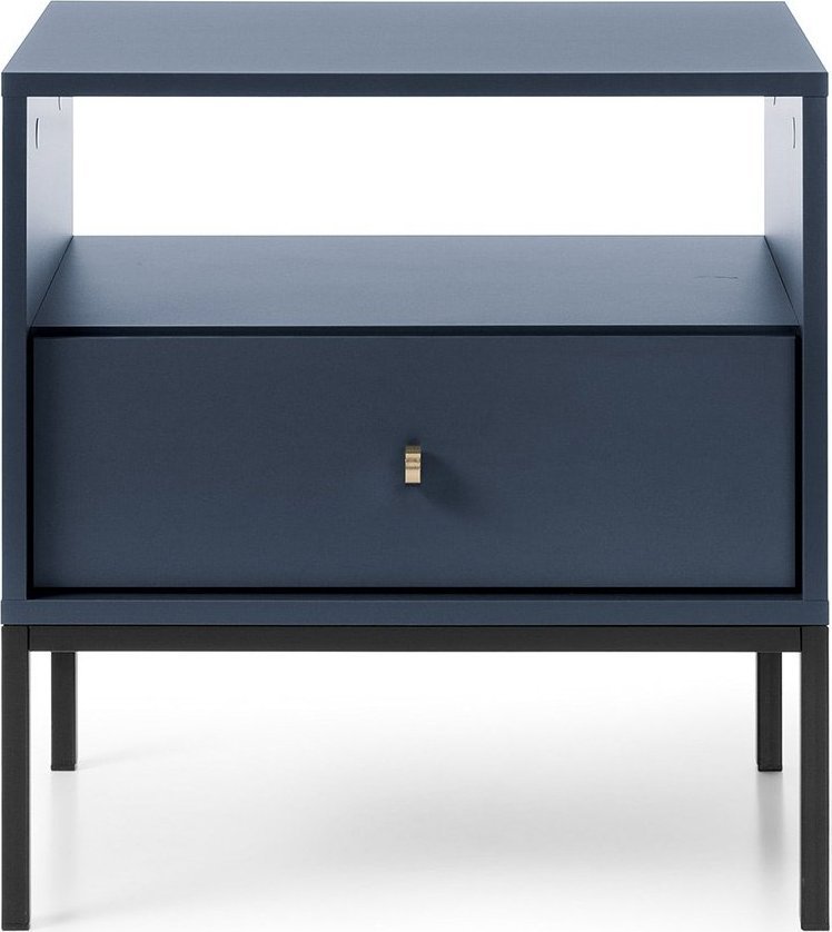 Intesi Szafka nocna Evora granatowa