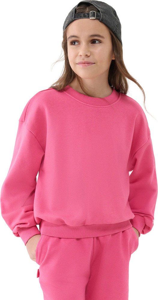 Bluza dla dziewczynki 4F F1479 różowa 4FJWSS25TSWSF1479 54S 146cm