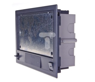 Kontakt-Simon Connect Puszka SF podłogowa poczwórna 8xK45 70mm + SM402/9 szara SF470/1