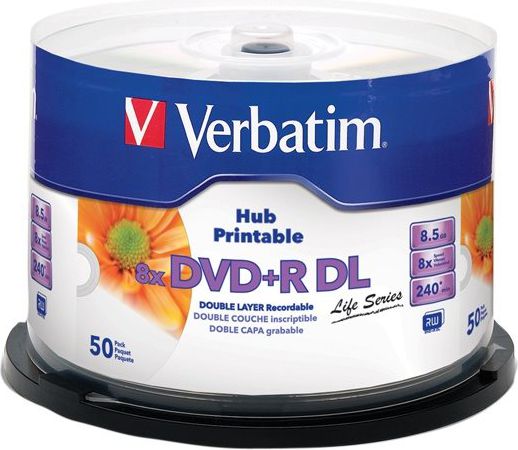 Verbatim DVD+R DL 8.5 GB 8x 50 sztuk (97693)