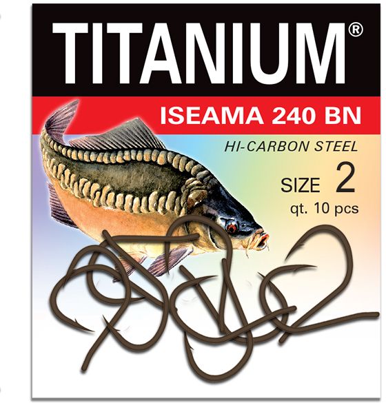 Robinson Haczyk Titanium Iseama r. 2, 10szt (02-P-240BN-02)