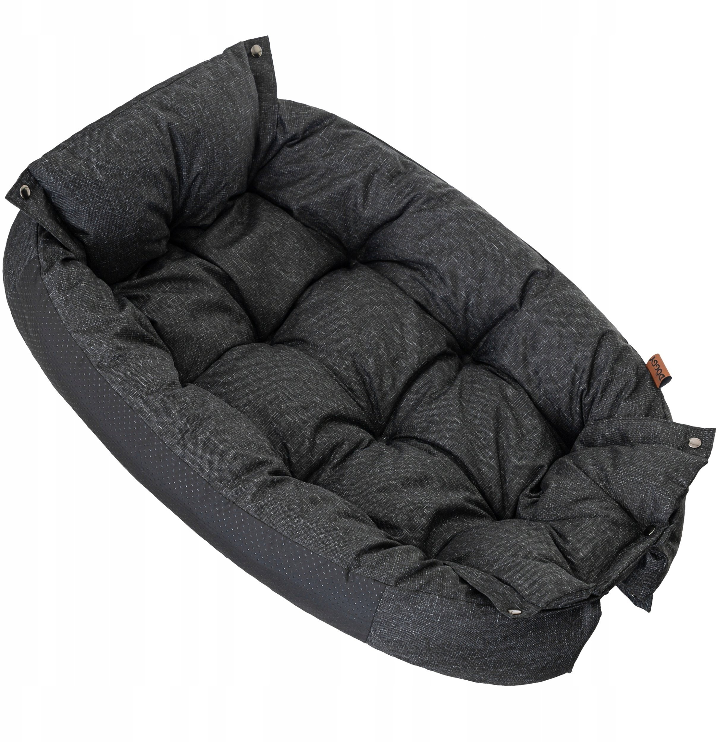 Hobbydog XL LEGOWISKO TWICE CZARNY