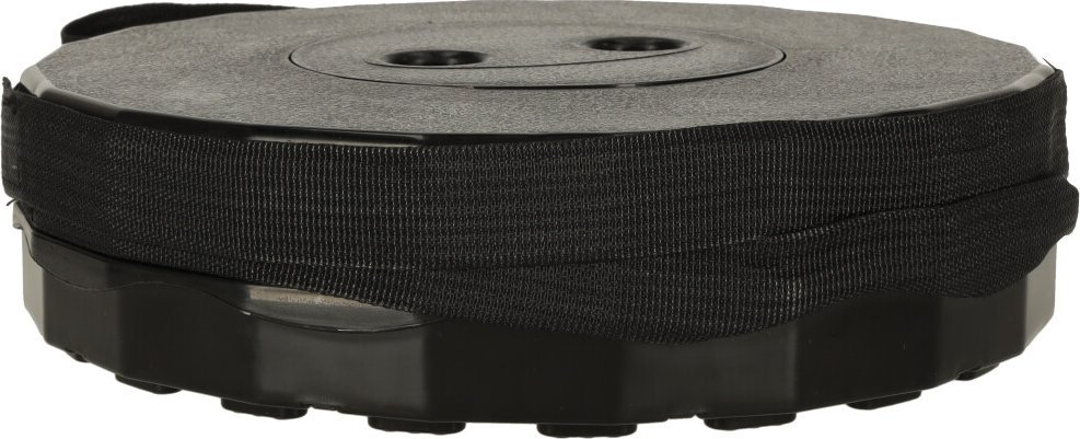 KIK Krzesło składane rozkładany stołek taboret czarny