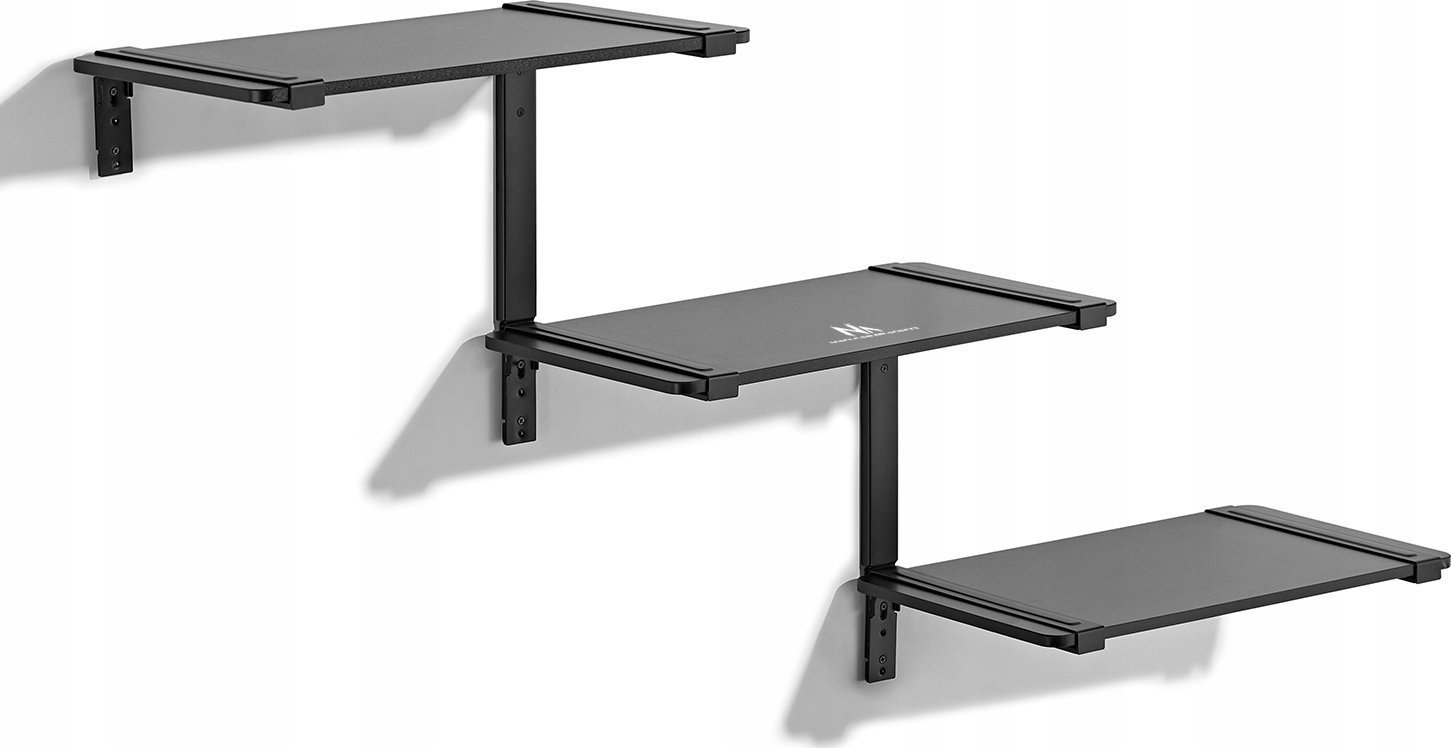 Maclean Półki modułowe trójpoziomowe Maclean, 30kg max, MC-974