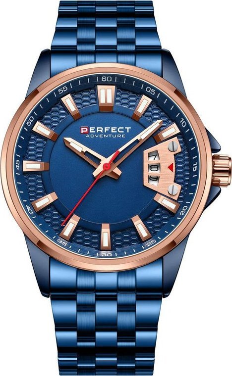 Zegarek Perfect ZEGAREK MĘSKI PERFECT M144-09 (zp373d) + BOX