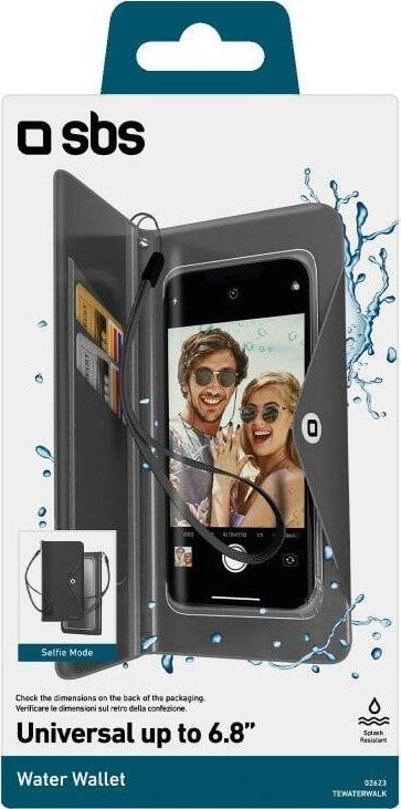 Wodoodporne uniwersalne etui Black standard