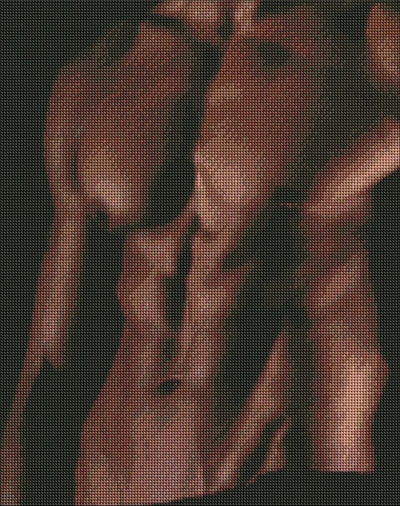 Ideyka Diamentowa mozaika - Pokusa 40x50cm