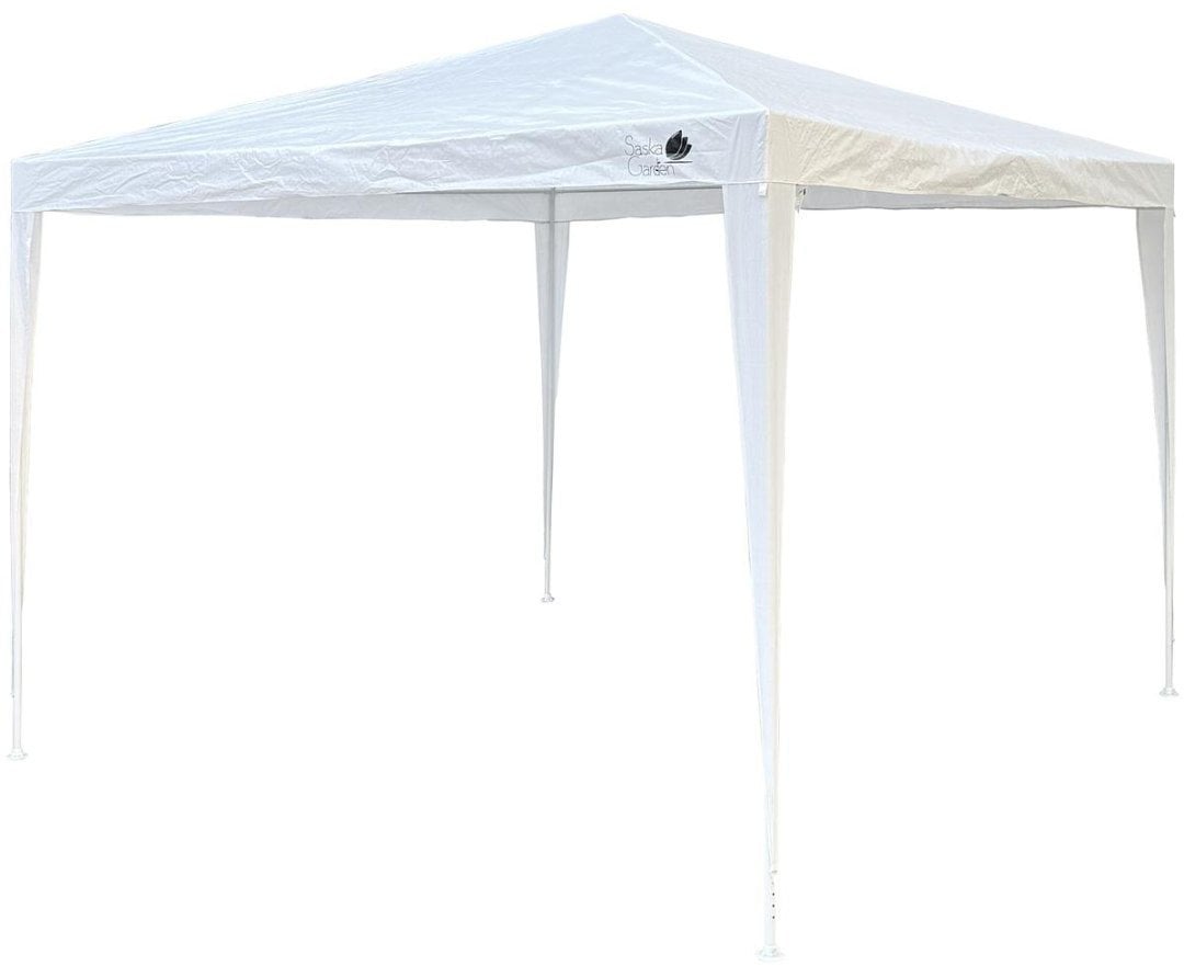 PAWILON NAMIOT OGRODOWY PE 3x3x2.45M BIAŁY SASKA GARDEN