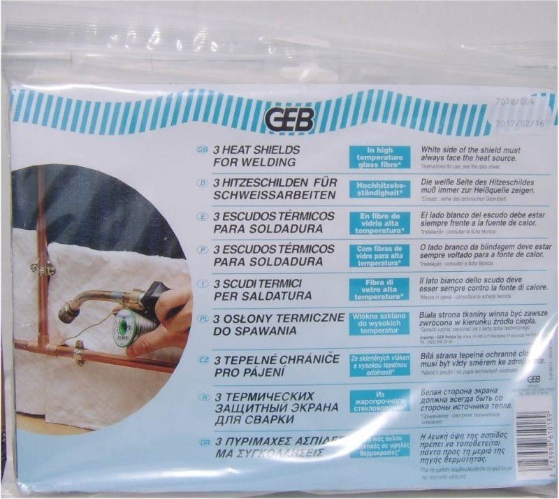 Geb Osłona termiczna do lutowania opk.3 szt