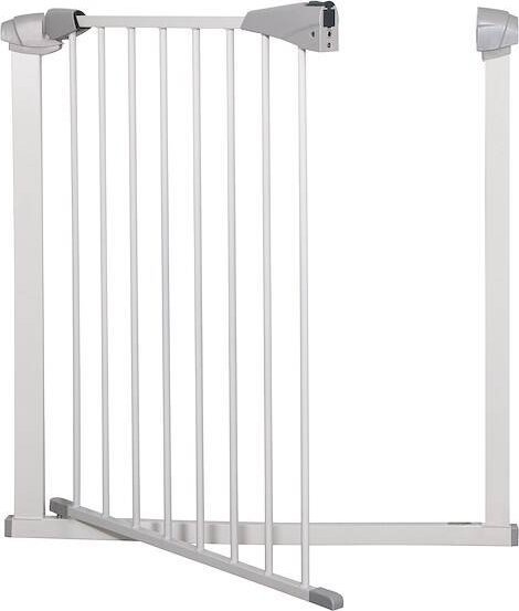 Springos Bramka zabezpieczająca barierka rozporowa 76-120 cm biała UNIWERSALNY