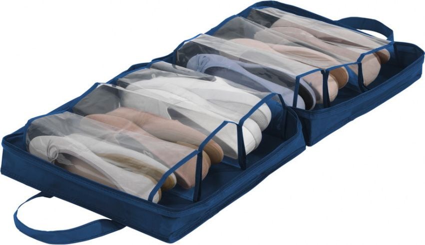 Wenko worek na buty Business 36,5 x 14,5 cm poliester navy