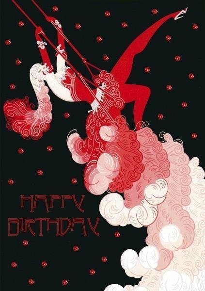 Madame Treacle Karnet B6 z kopertą Urodziny Trapez