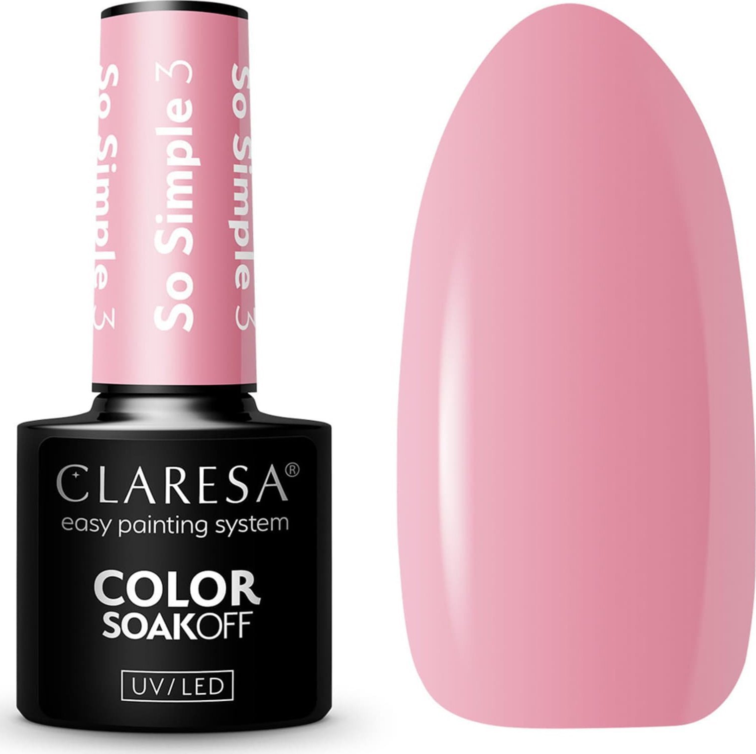 Activeshop CLARESA Lakier hybrydowy So simple 3- 5g