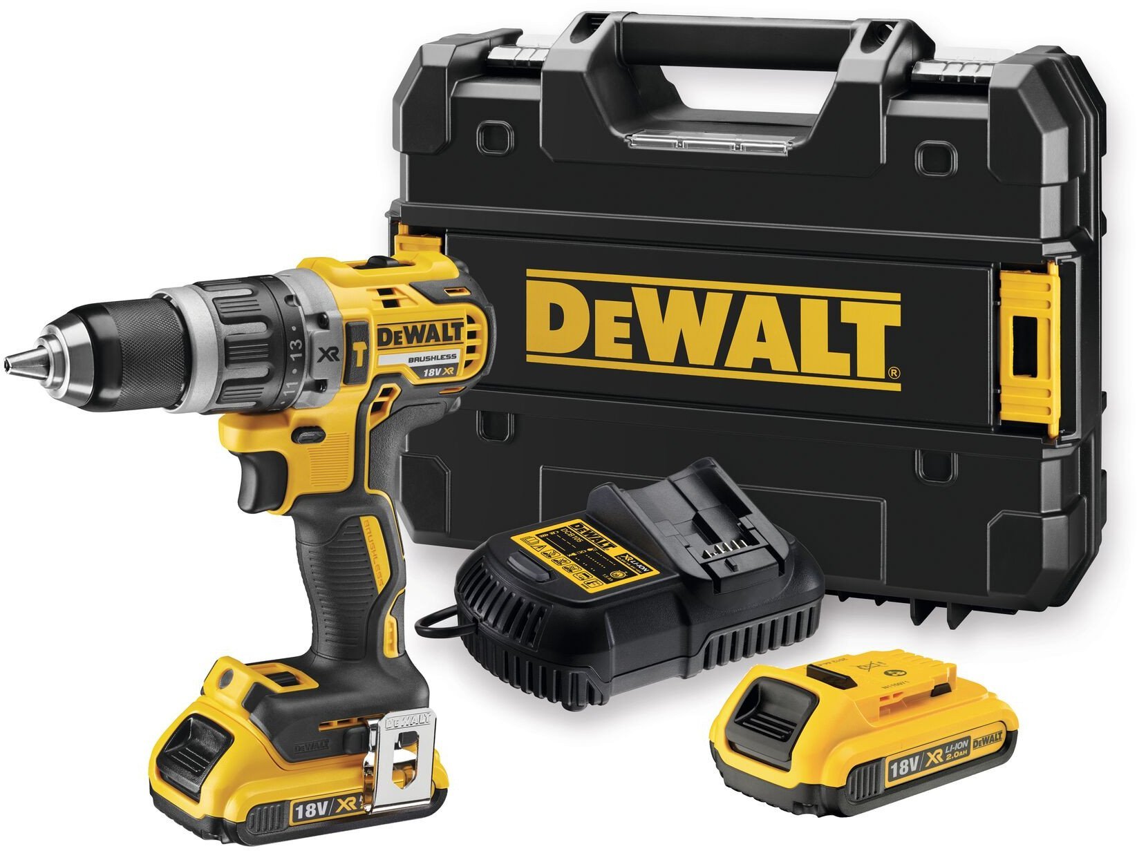Wiertarko-wkrętarka Dewalt DCD796D2 18 V 2 x akumulator 2 Ah