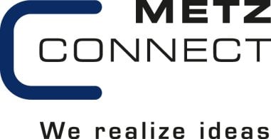 Kołnierz montażowy METZ Connect E-DAT Industry IP67 V14, standardowe mocowanie