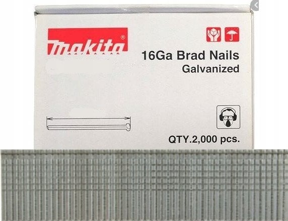 Makita MAKITA GWOŹDZIE(SZPILKA) 16GA 35mm DO DBN600(2000SZT)