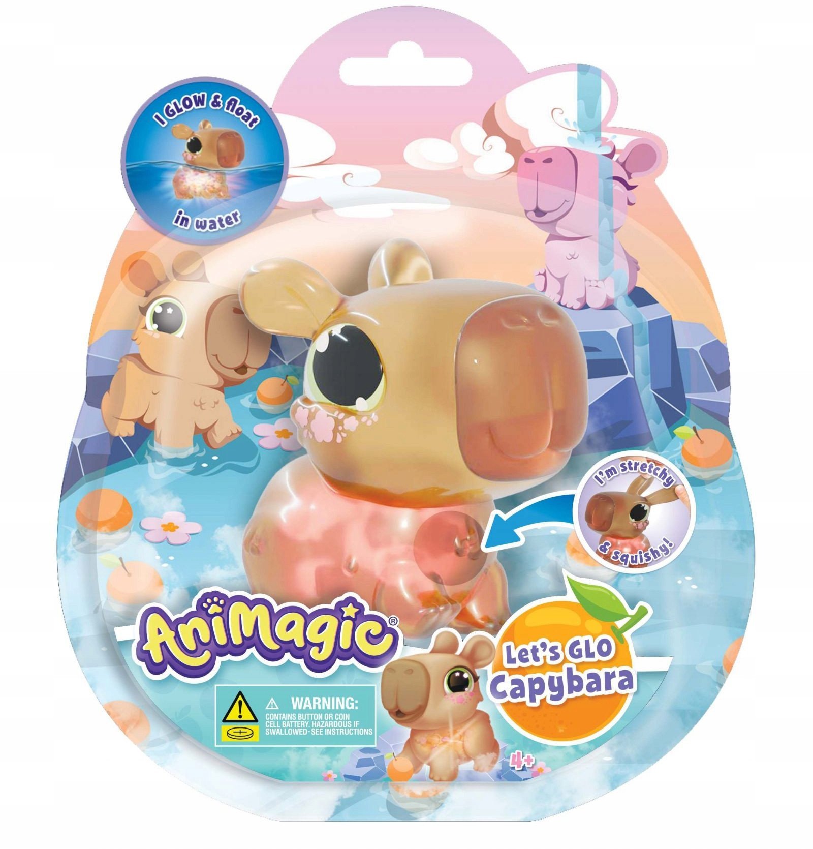 *****GOLIATH Animagic Capybara brązowa 44136