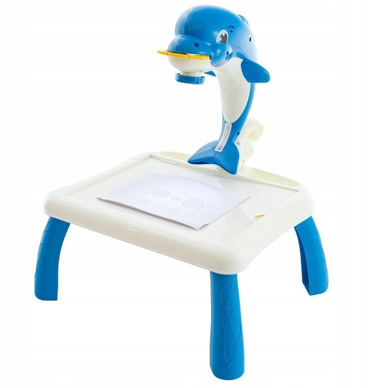 PROJEKTOR ZE STOLIKIEM GRA TETRIS 24OBRAZKI DELFIN