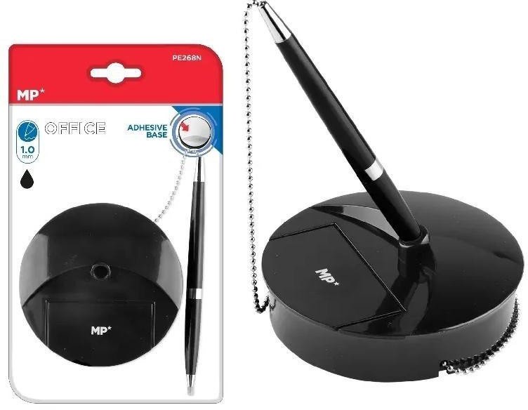 Długopis recepcyjny ze stojakiem czarny