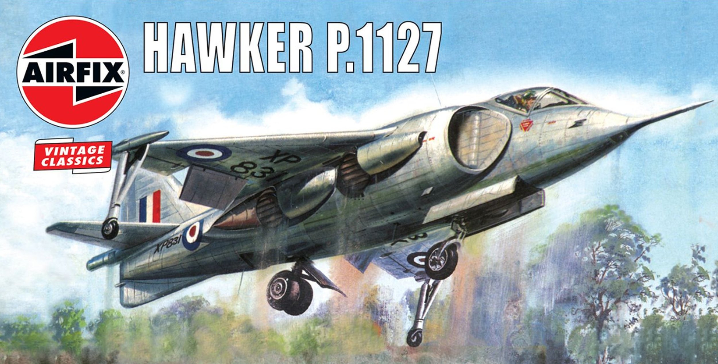 Airfix Odrzutowiec Hawker P.1127