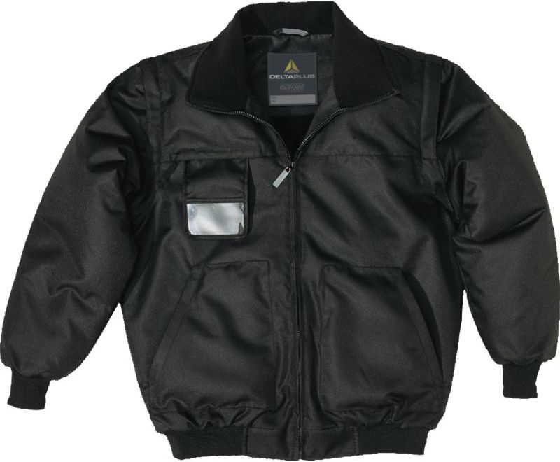 Delta Plus Bluza Reno z podszewką z polaru odpinane rękawy czarny S (RENONOPT)