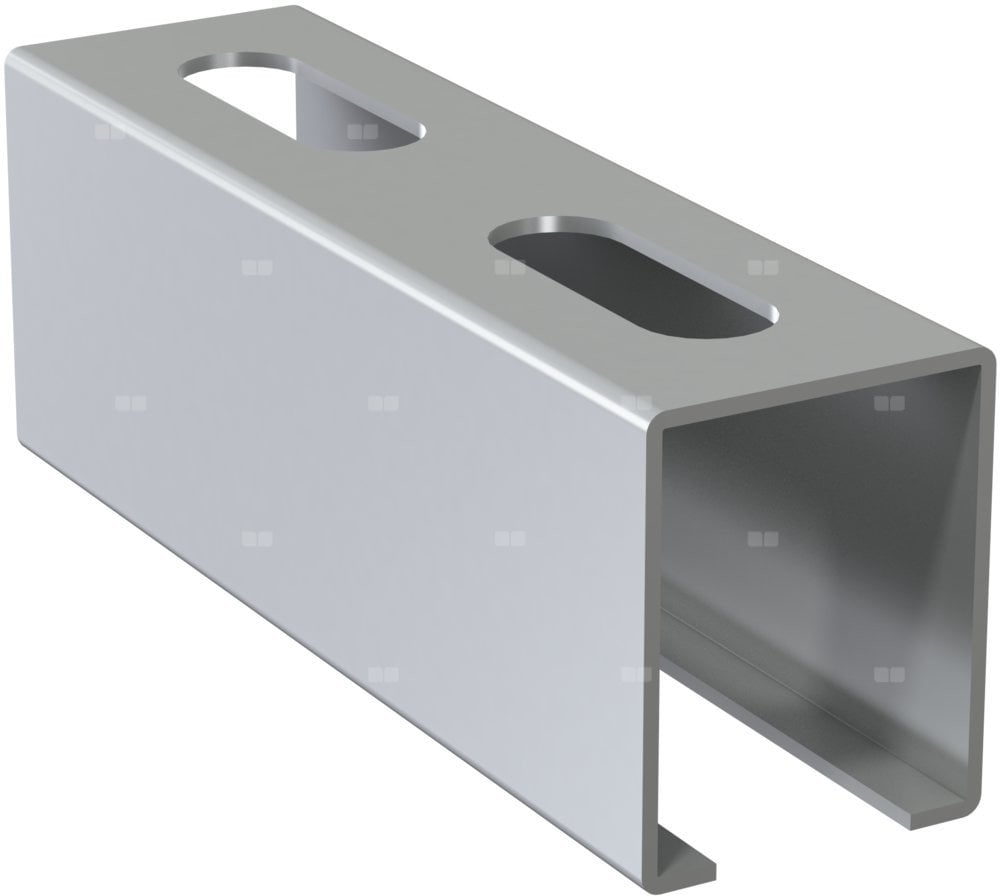 Profil montażowy typ X1,25 (28x35x1,25 mm) dł. 3000 mm