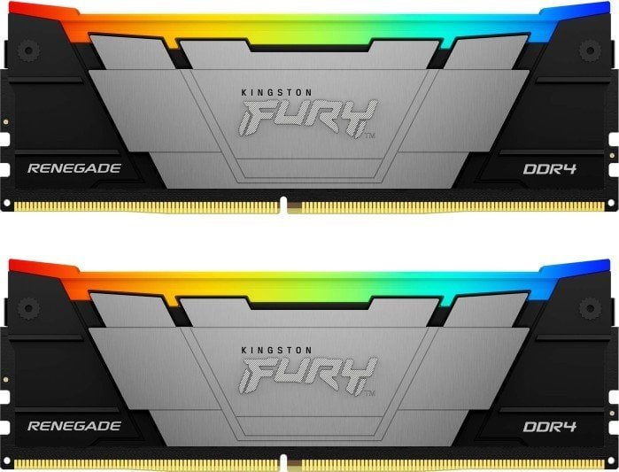 Pamięć Kingston Fury Renegade RGB, DDR4, 16 GB, 4266MHz, CL19 (KF442C19RB2AK2/16)