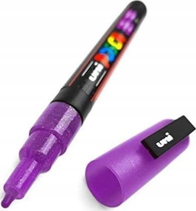 Uni Marker POSCA PC-3ML BROKATOWY FIOLETOWY