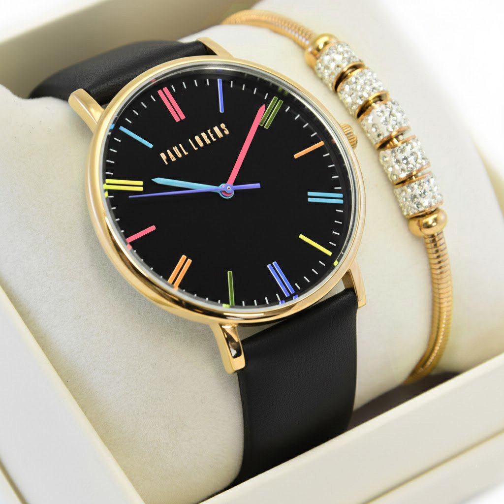 Zestaw damski zegarek Paul Lorens KALAMA-1A2 + bransoletka