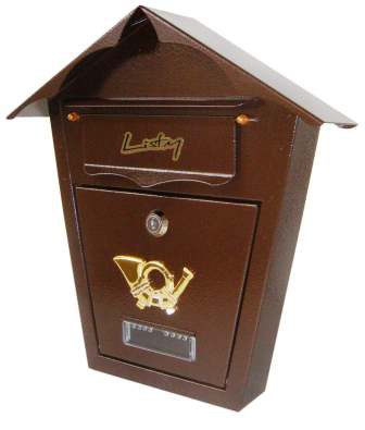 Skrzynka na listy brązowa SD1