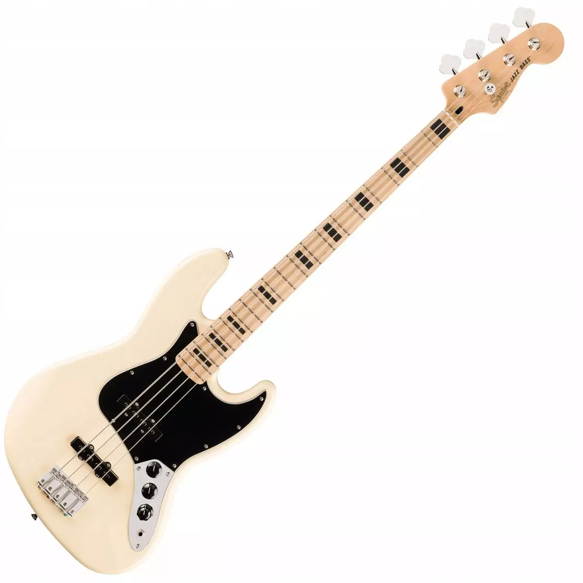 Squier Affinity Active Jazz Bass electric bass, Olympic White