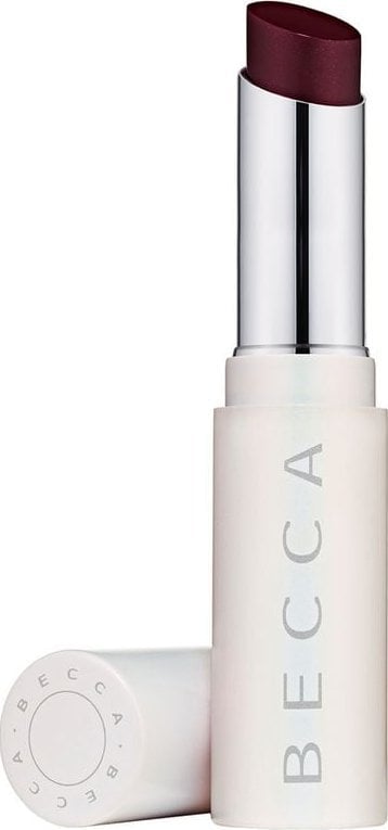 Becca , Pearl Glow, Multivitamin, Sheer, Lip Gloss, Blackberry, 3.3 g For Women