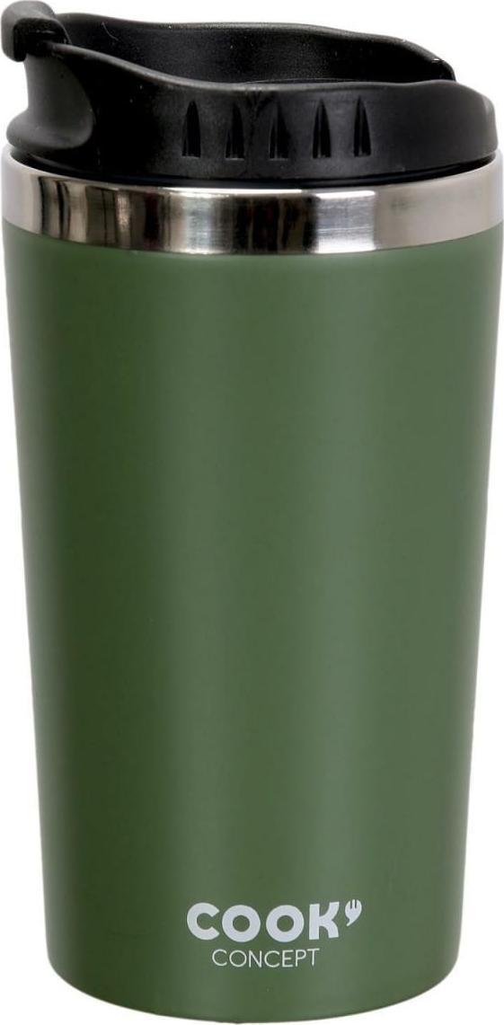 Intesi Kubek turystyczny zielony 350 ml