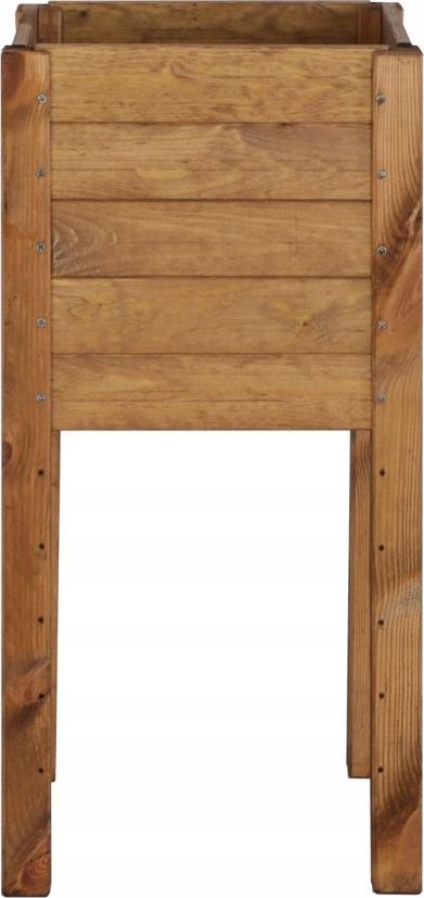Wamar-Sosenka DREWNIANA DONICA SKRZYNIA BALKONOWA ERDES-5-1 BRĄZOWY DREWNO SOSNOWE