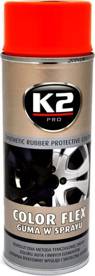 K2 K2-COLOR FLEX GUMA POMARANCZOWY 400ML