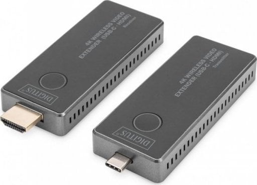 System przekazu sygnału AV Digitus DIGITUS 4K wireless Video Extender Set USB-C -> HDMI 30m
