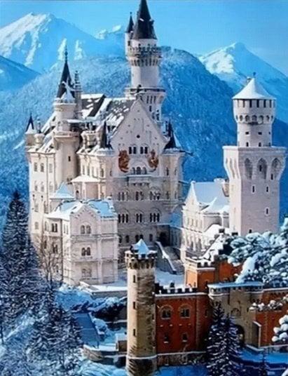 *****Diamentowa mozaika zima za 2000303 03038