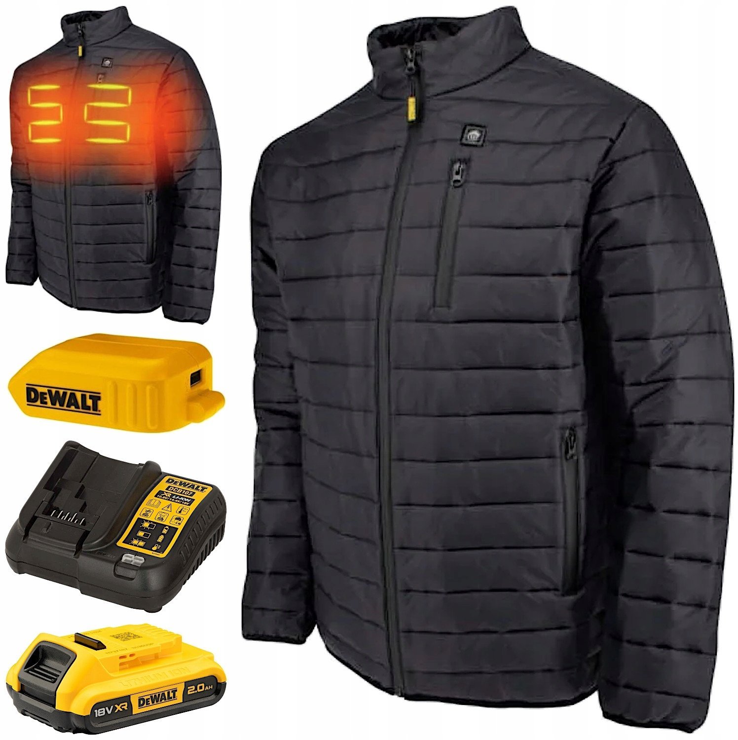 KURTKA PODGRZEWANA DEWALT M