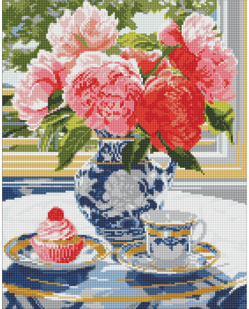 Diamentowa mozaika - Słodka niespodzianka 40x50cm