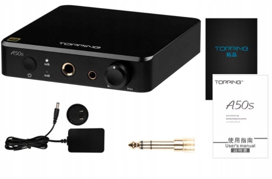 Topping A50s Kolor: Czarny