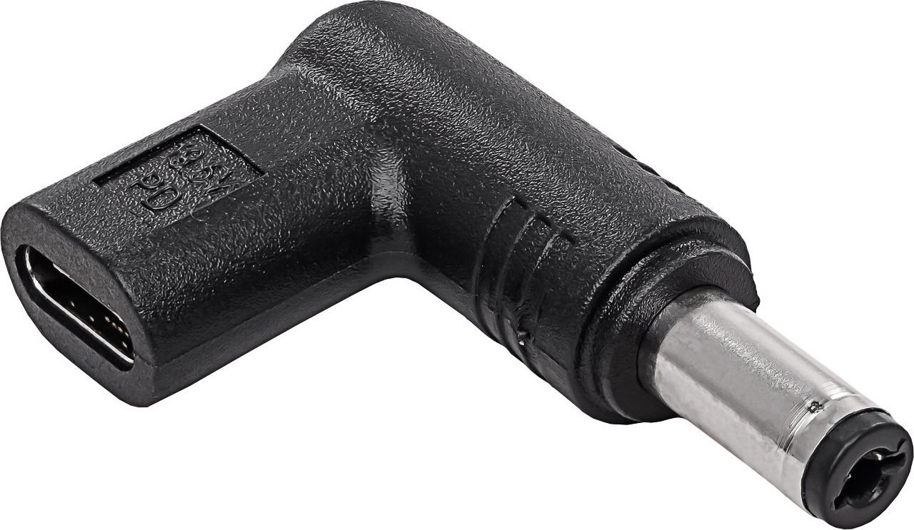 Zasilacz do laptopa Akyga Przejściówka do laptopa Akyga AK-ND-C02 USB-C / 5.5 x 2.1 mm