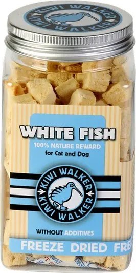 Kiwi Walker Kiwi Walker Przysmak Liofilizowany dla Psa Kota Biała Ryba 60g
