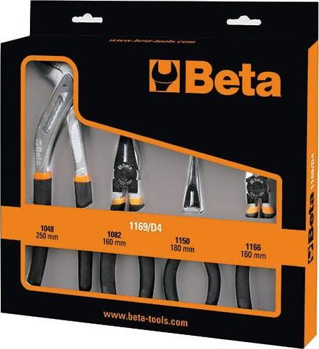 Beta Tools ZESTAW SZCZYPIEC 4 SZT.ACT 1169/D4 BETA UTENSILI S.P.A.