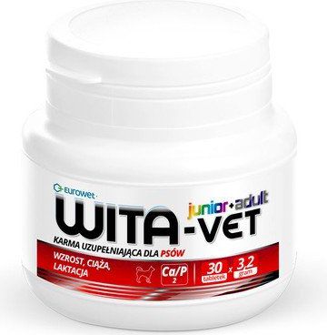 EUROWET WITA-VET 30 szt Ca/P=2 3.2g