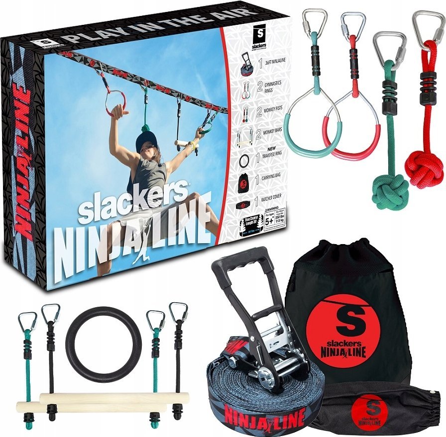 Schildkrot Zestaw Wspinaczkowy SLACKERS NinjaLine Intro Kit