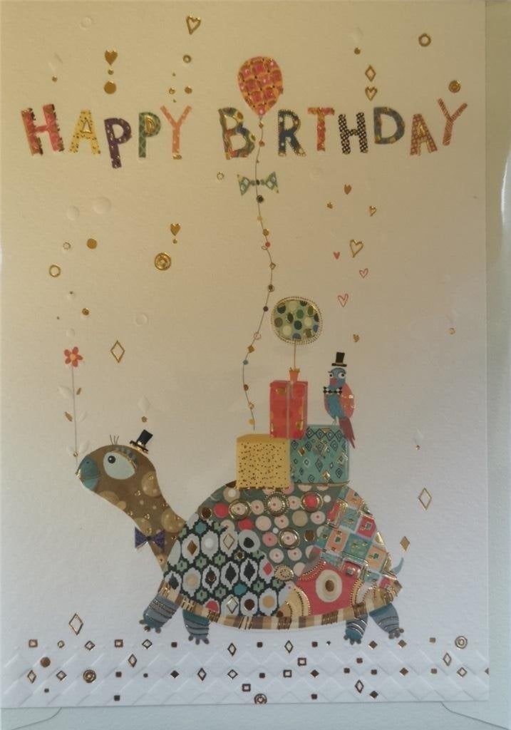 Turnowsky Karnet B6 + koperta MO6360X1 Urodziny Żółw