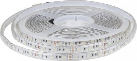 Taśma LED V-TAC Taśma LED V-TAC SMD5050 300LED IP65 RĘKAW 7W/m VT-5050 RGB